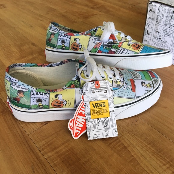 peanuts comic vans